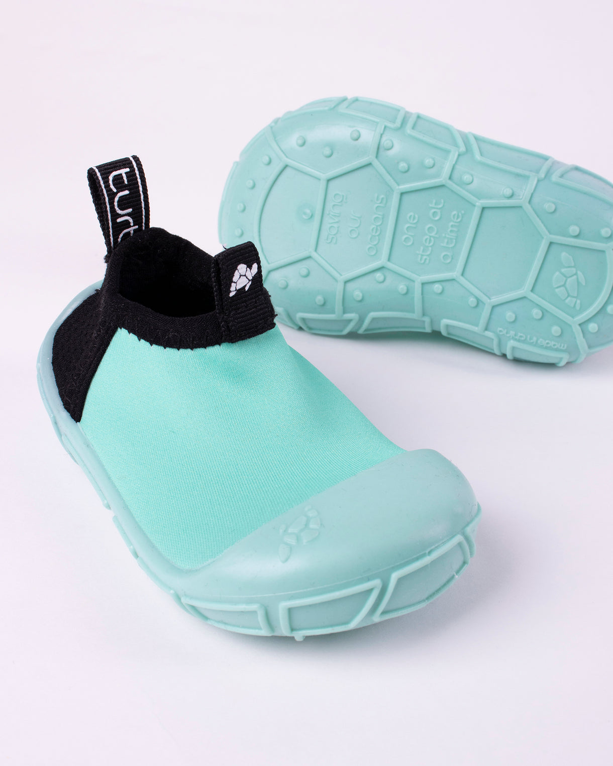 Buy Kids Aqua Green Shoes Slip Resistant Shell Outsoles UK weareturtl