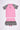 Ruffle Swimsuit Set in Pink