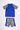 Short Sleeve Swimsuit Set in Blue